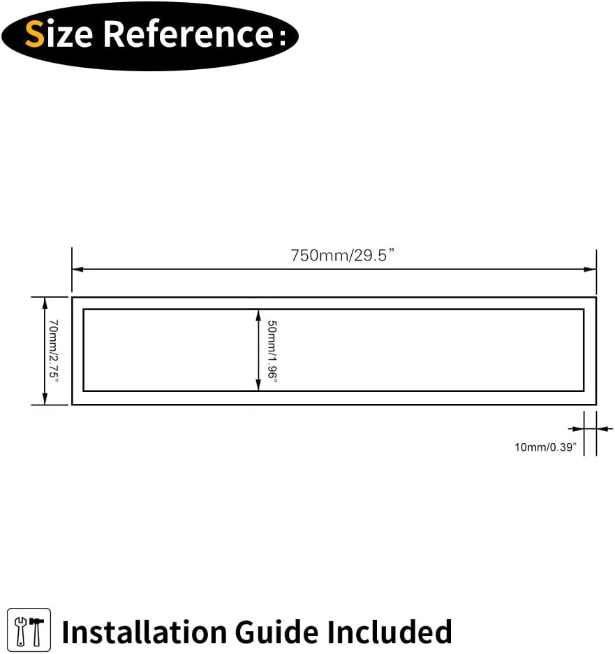 GERZWY Bathroom 30-Inch Towel Bar Stainless Steel Bath Towel Bar
