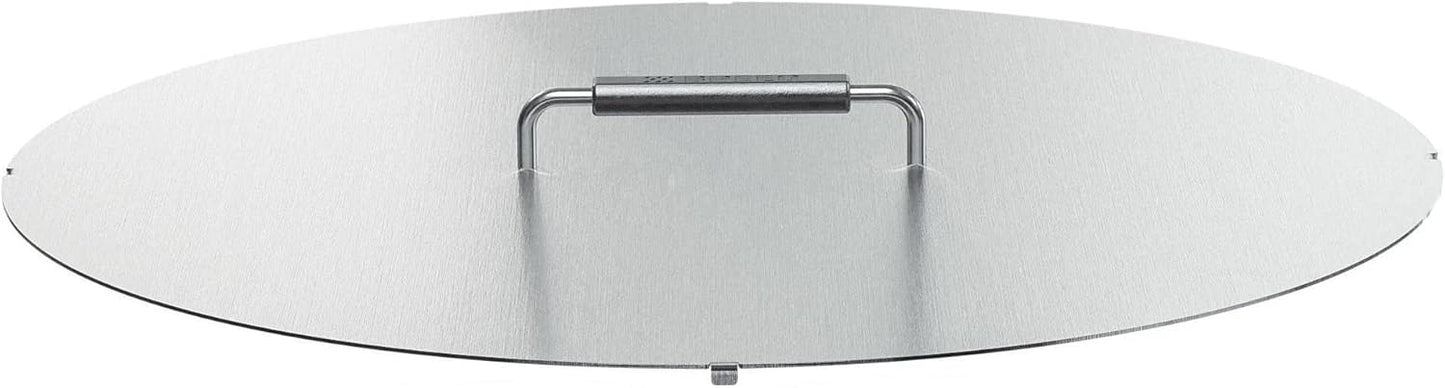 Breeo X Series Lid 24 (27.85 Inch) - Stainless Steel Firepit Lid - Keep Rain Debris and Elements Outside