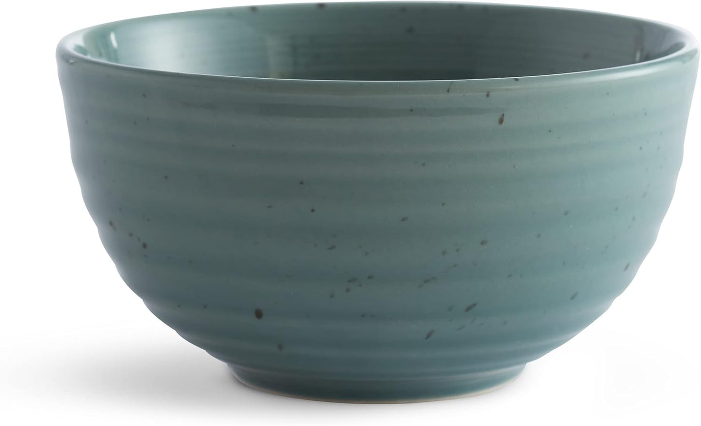 Sango Siterra Artist's Blend 16-Piece Stoneware Dinnerware Set – Service for 4, Mixed Glossy Finish