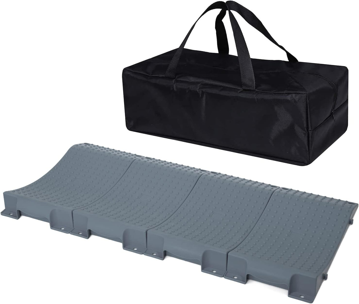 Homeon Wheels Tire Saver Ramps Anti-Slip Pads Design, Car Tire Wheel Ramps for Flat Spot