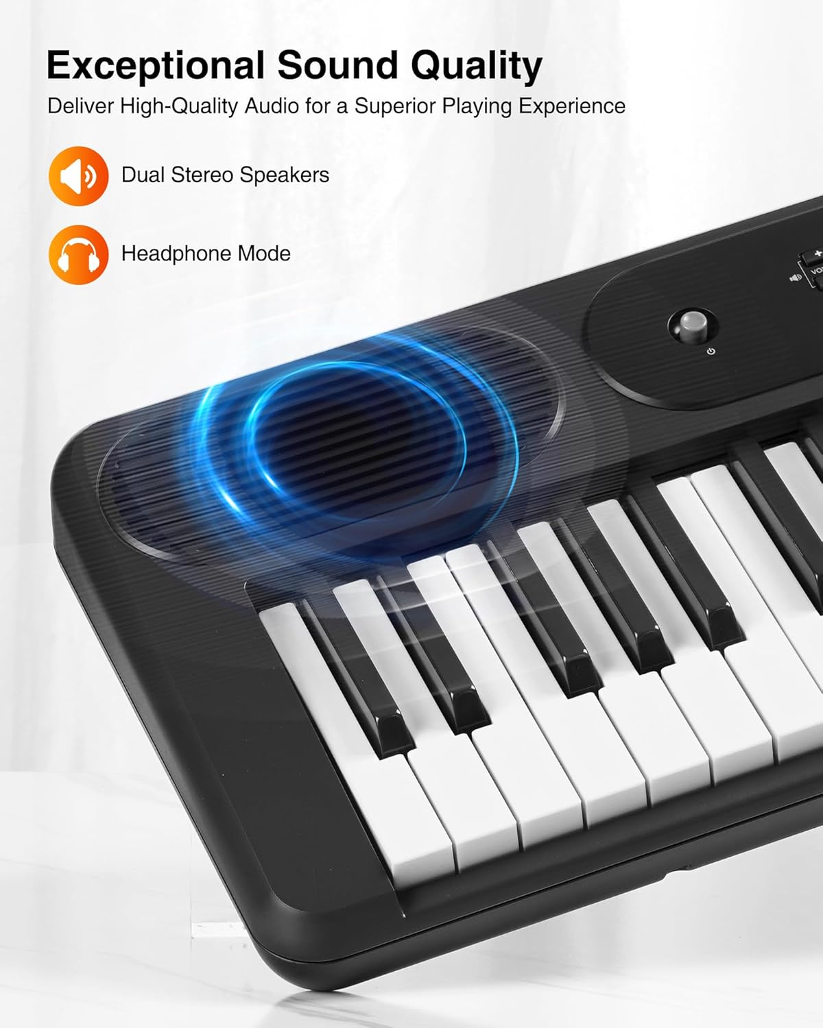 LEKATO 61 Lighted Key Keyboard Piano