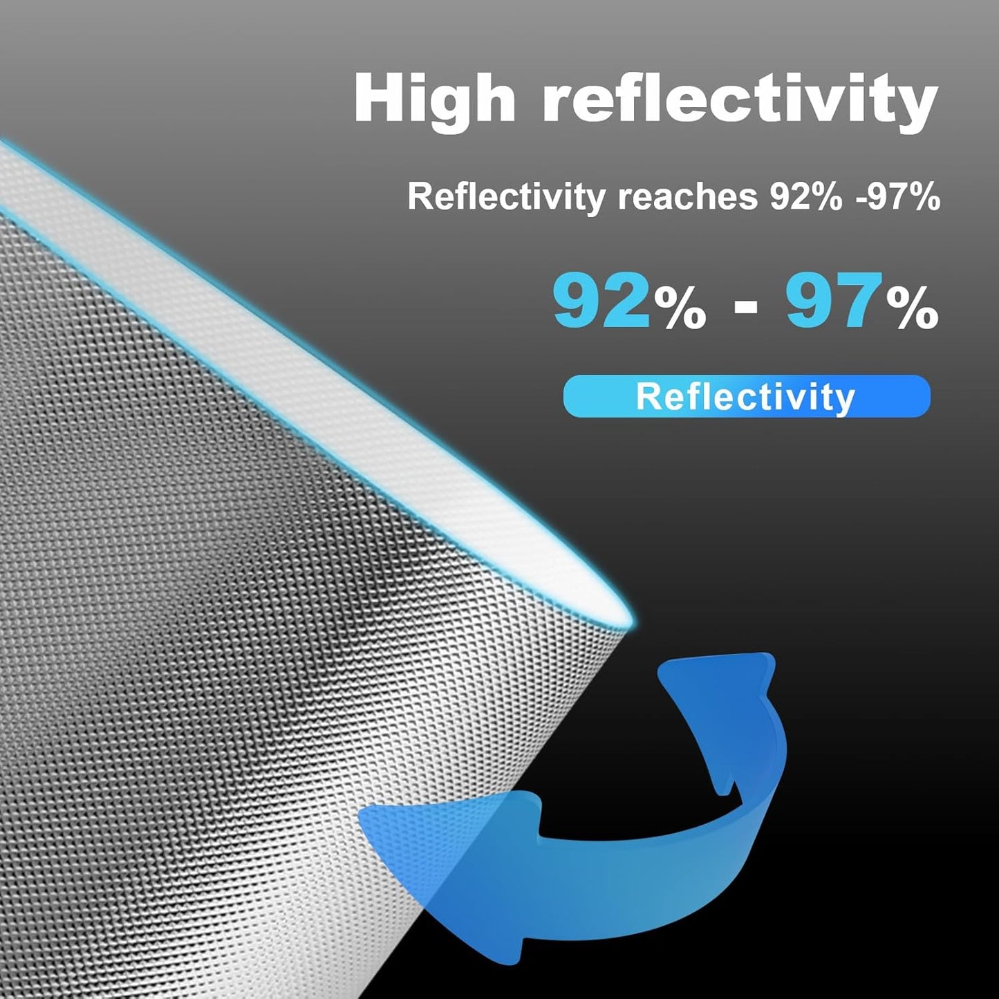 Mylar Film Roll 4FT x 30FT,6 Mil Silver Diamond Film Foil Roll,Heavy-Duty Reflective Film for Grow Room