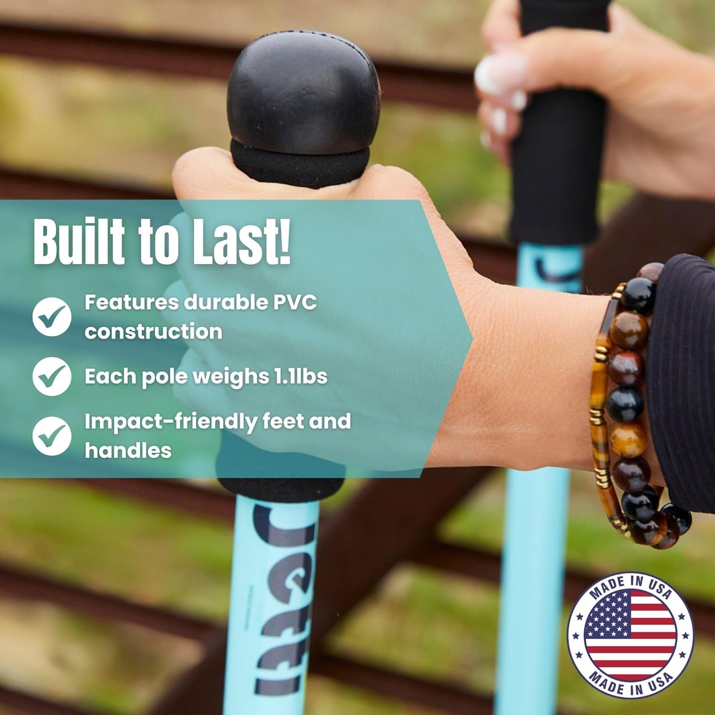 Perfectly Weighted Poles Transform Walk into Full-Body Workouts - Medium