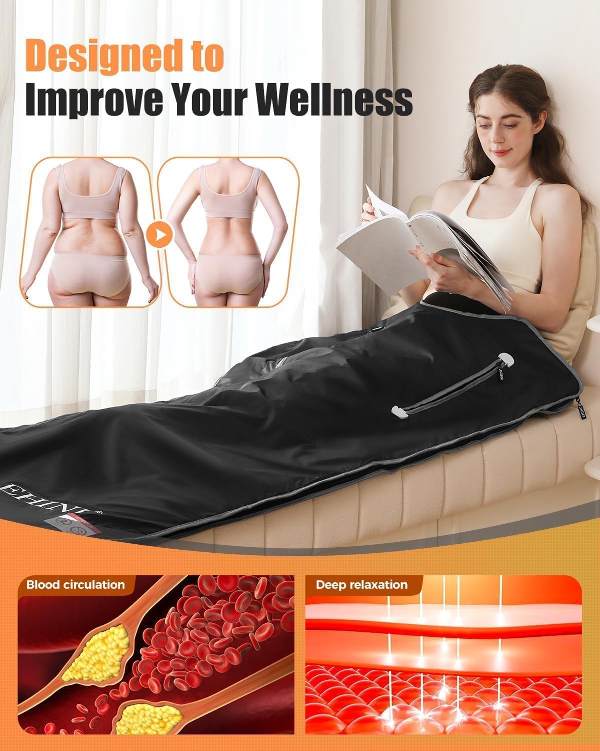 Infrared Sauna Blanket-Sauna Blanket for Home Use