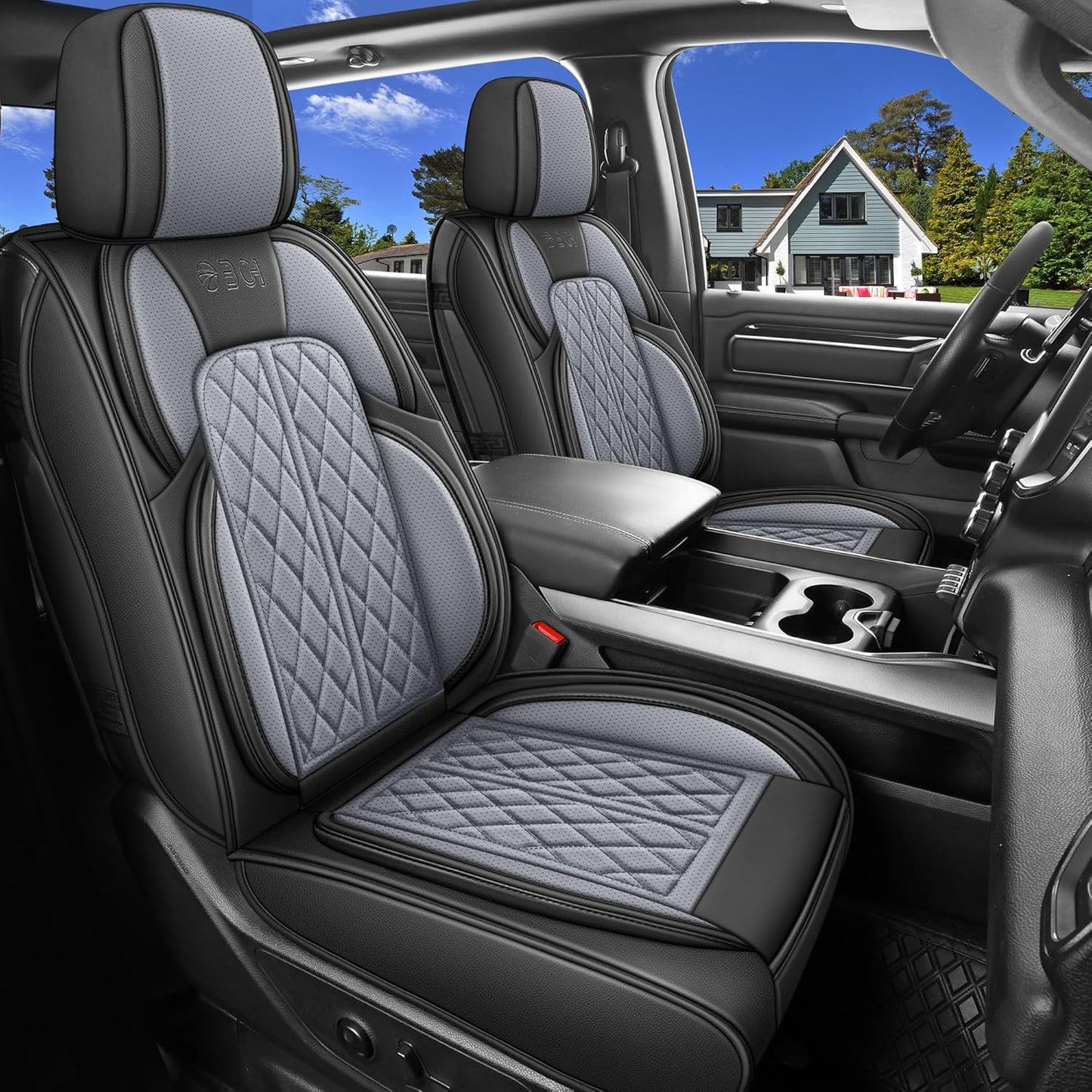Car Seat Covers Custom Fit for Chevy Silverado GMC Sierra 1500 2007-2025 2500/3500