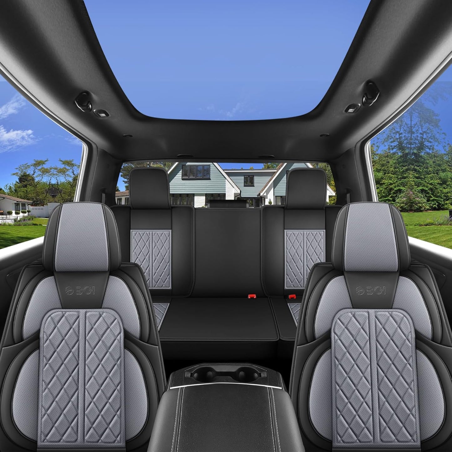 Car Seat Covers Custom Fit for Chevy Silverado GMC Sierra 1500 2007-2025 2500/3500