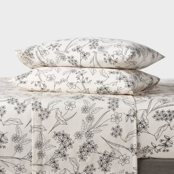 Easy Care Cotton Blend Sateen Sheet Set