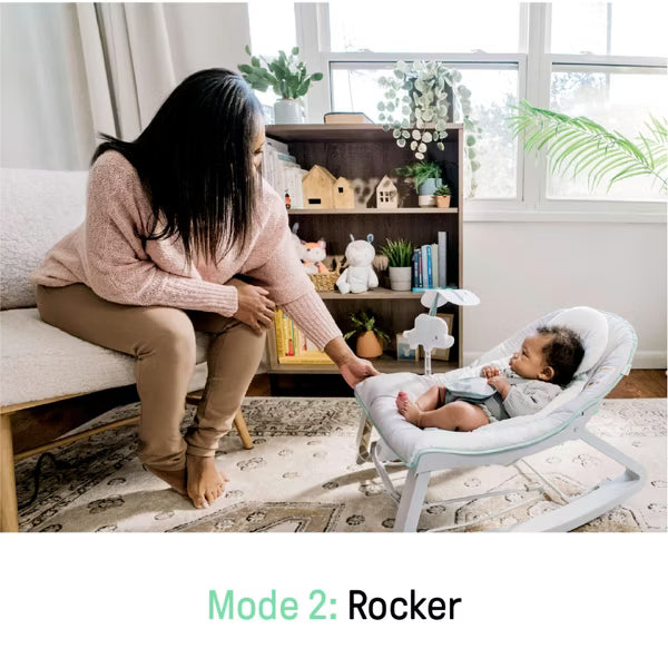 Ingenuity Keep Cozy 3-in-1 Grow with Me Baby Bouncer, Rocker & Toddler Seat