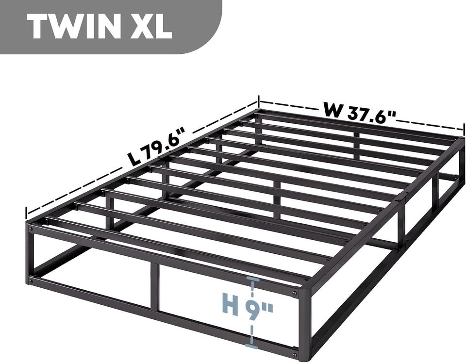 Twin-XL Box-Spring, 9 inch Metal Twin XL Box Spring Only