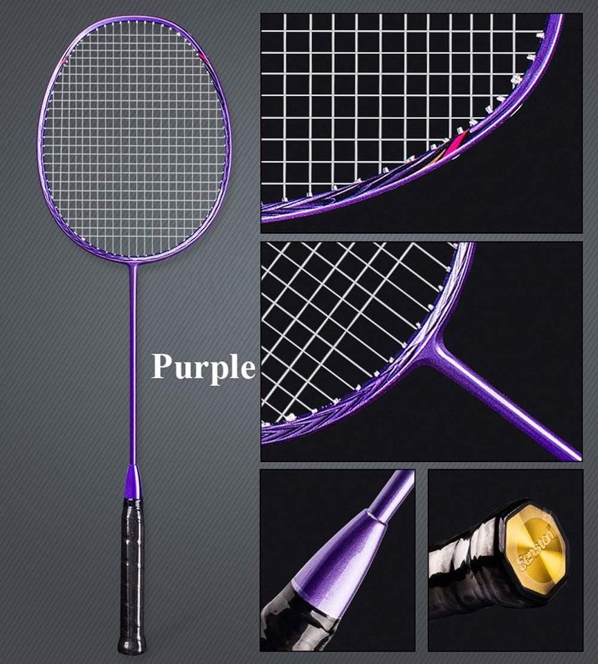 Senston N80 Badminton Racket Carbon Fiber Badminton Racquet