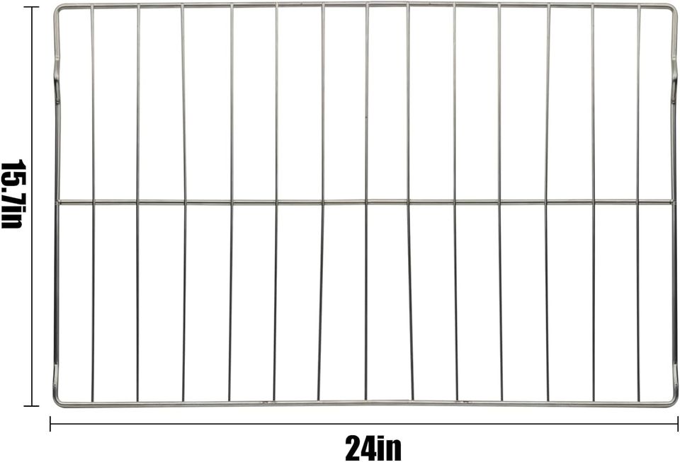 Oven Rack for Range Compatible With Whirlpool Sears Oven AP4411894, PS2358516 -24" x 15 5/8 - 2Pack