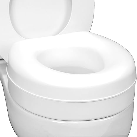 Enhanced Comfort 5" Raised (Round) Toilet Seat Riser