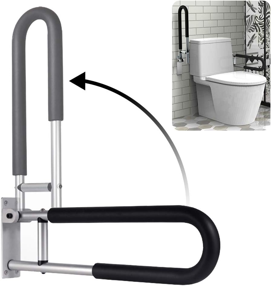 Botabay Handicap Grab Bars Rails 23.6 Inch Toilet Handrails Bathroom