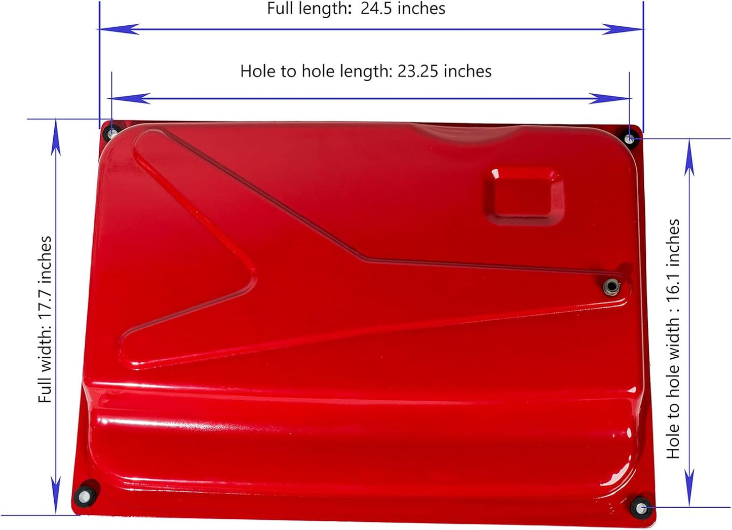Tapa Universal 7 Gallon Generator Gas Fuel Tank Compatible with Honda EC6500