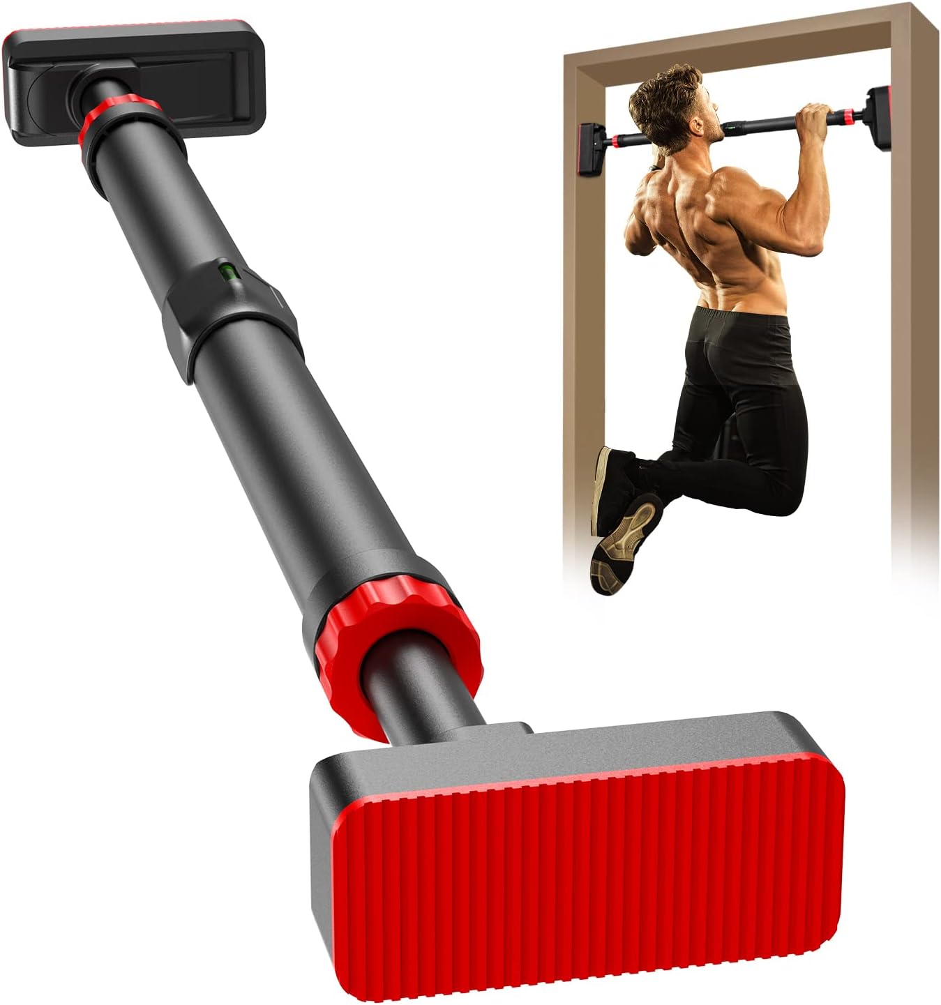 Doorway Pull Up Bar Door Frame Chin Up Bar Adjustable Upper Body Workout