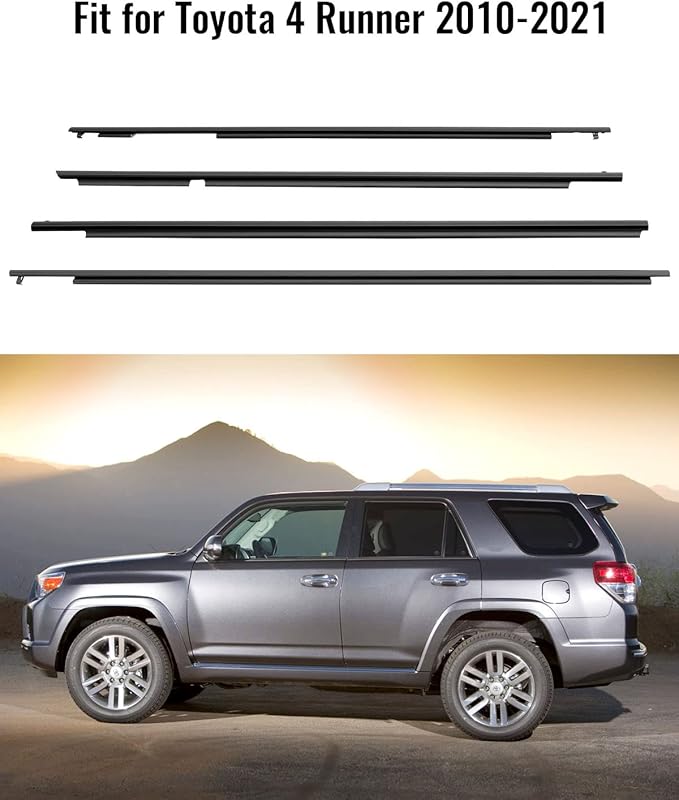 75712-35011 Weatherstrip Window Moulding Trim Seal Belt for Toyota 4Runner 2010-2021