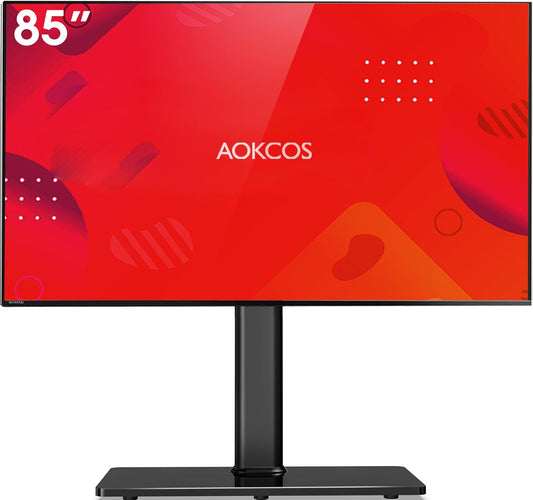 Universal Swivel TV Stand Table Top Mount Stand for 43 to 85 inch TVs
