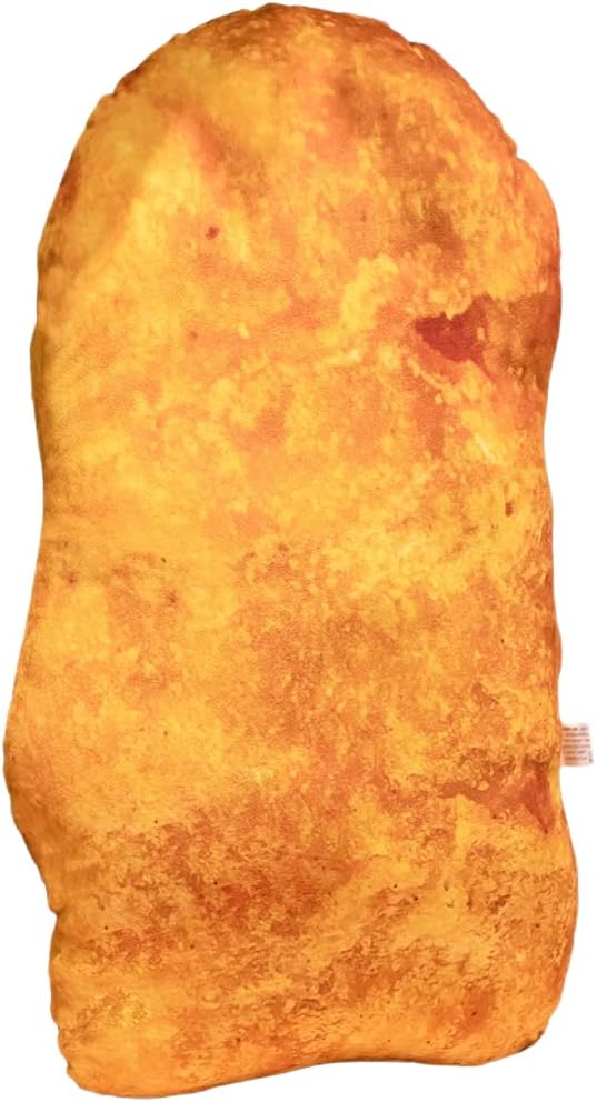 25 Inch Chicken Nugget Pillow - Funny Food Pillow and Plushie (25 Inch)