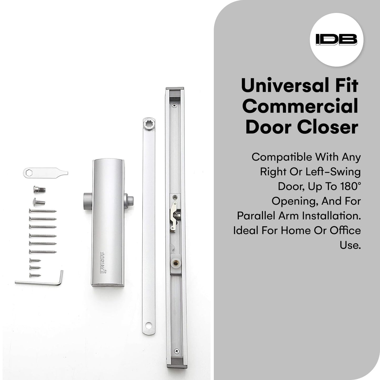 Dorence Modern Automatic Door Closer - Self Closing Door Hinges - DI 500S