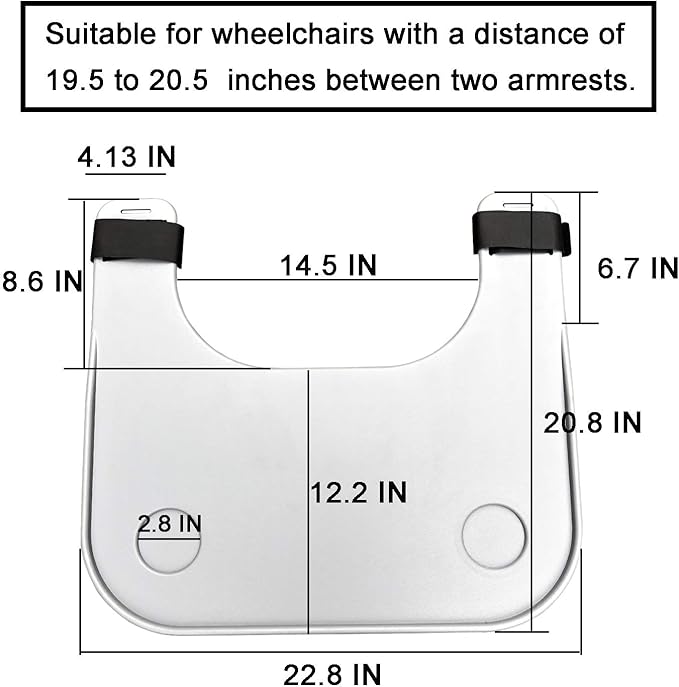 Tray Table with Cup Holder, Removable Lap Tray