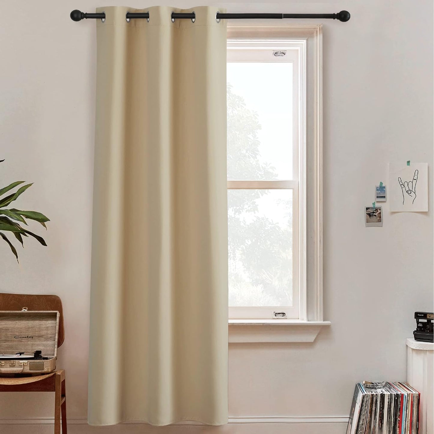 RYB HOME Partition Room Dividers Curtain Room Darkening Privacy - 8 X 5