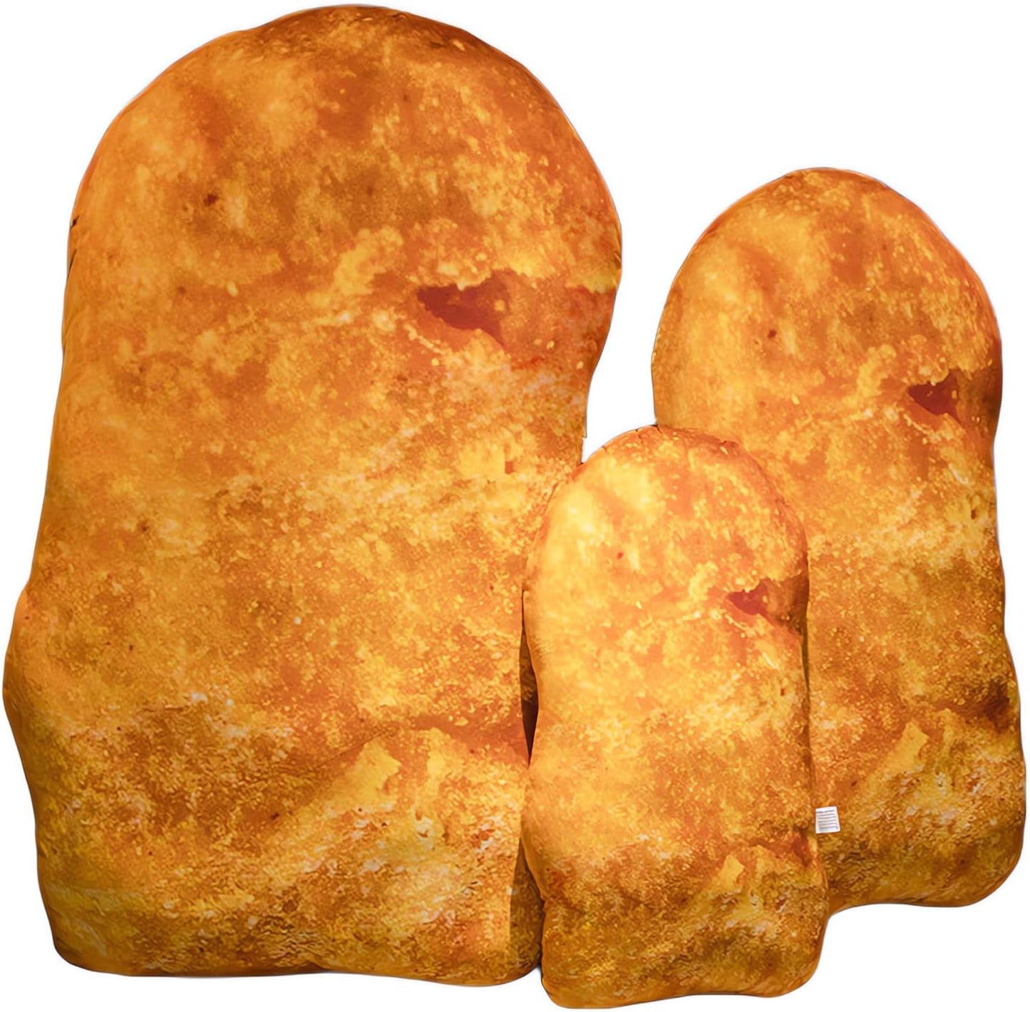 25 Inch Chicken Nugget Pillow - Funny Food Pillow and Plushie (25 Inch)