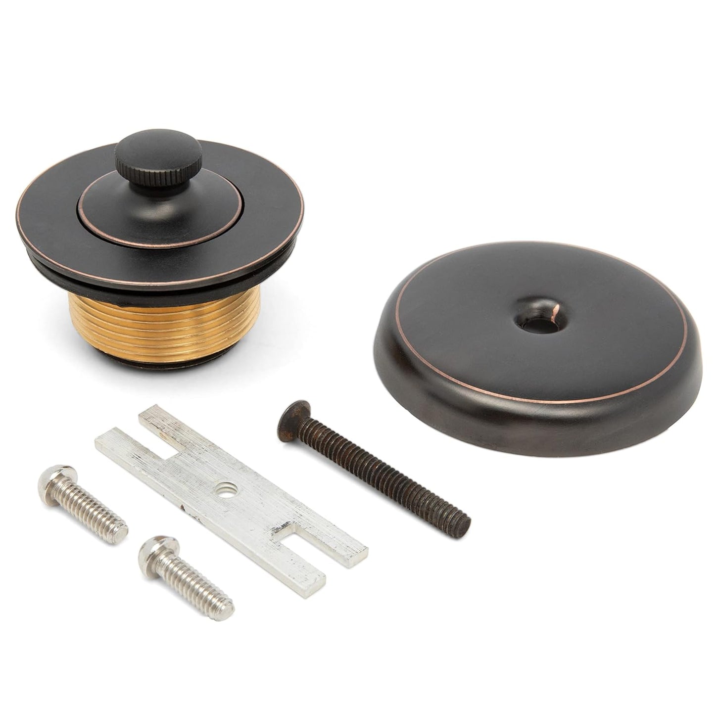 Lift and Turn Bathtub Tub Drain Assembly, Conversion Kit