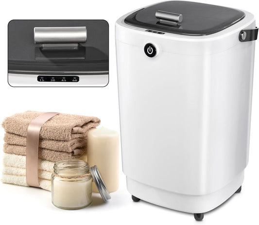 Large Towel Warmers for Bathroom,Luxury Portable Bucket Towel Warmer - Missing Foot