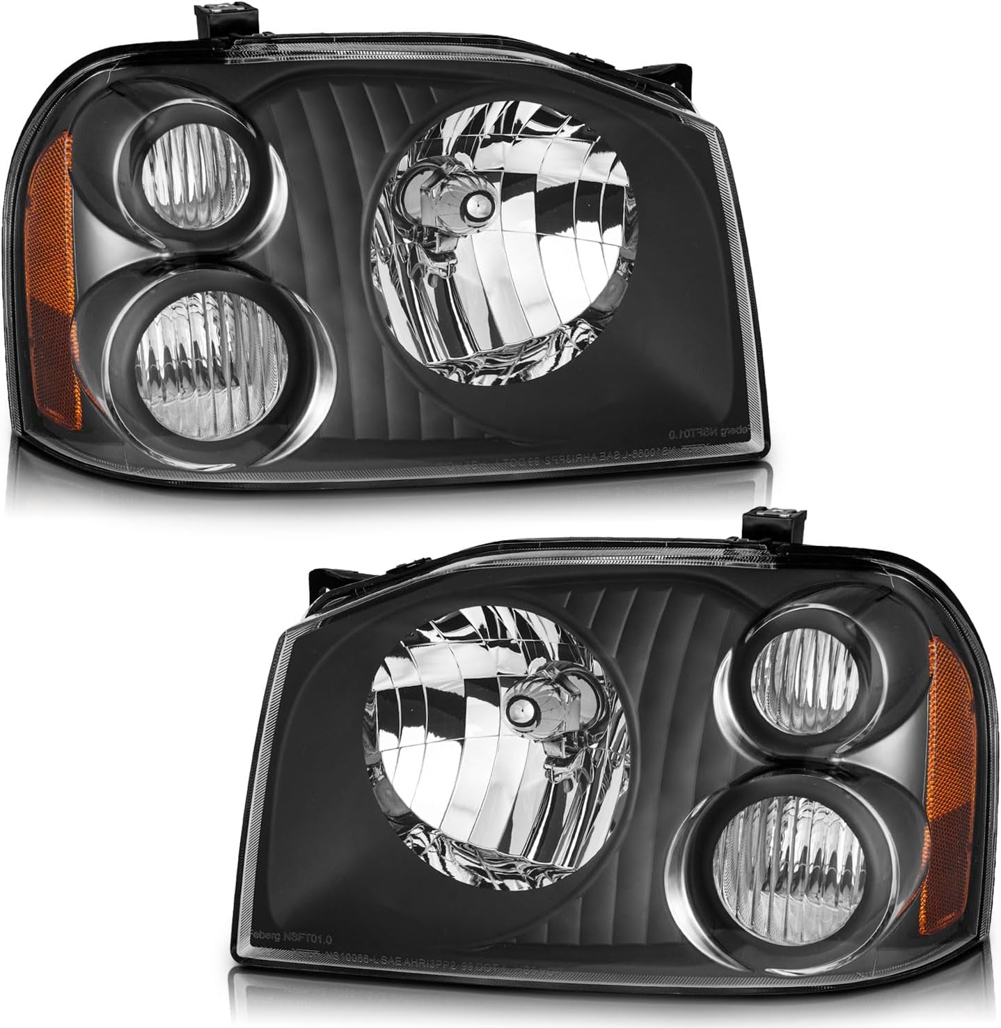 Headlights Assembly For 2001 2002 2003 2004 Nissan Frontier Headlight