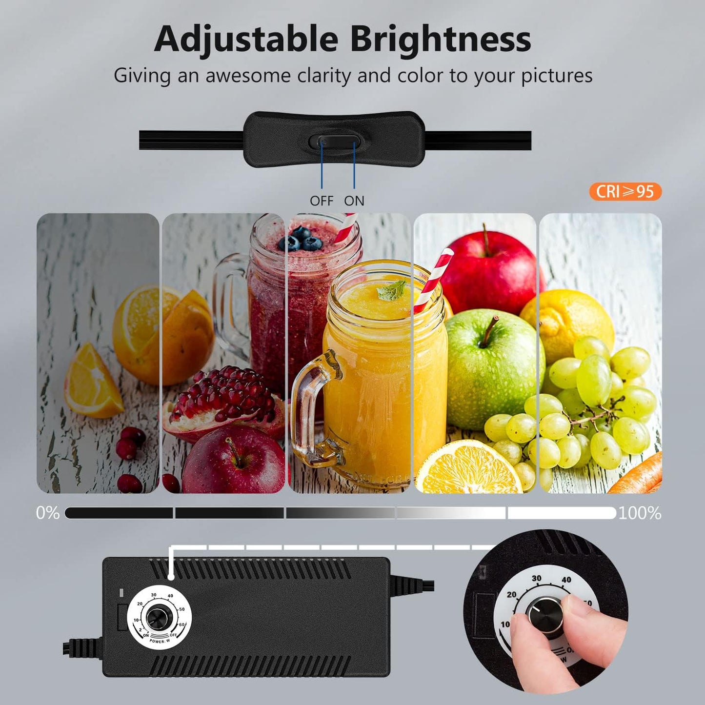 Photo Studio Light Box for Photography: Takerers 32x32 Inch 210 LED Large Lightbox