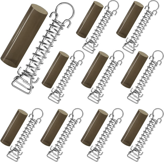 Swimming Pool Cover Stainless Steel Spring with Stopper D Ring and Protective Vinyl Spring Cover