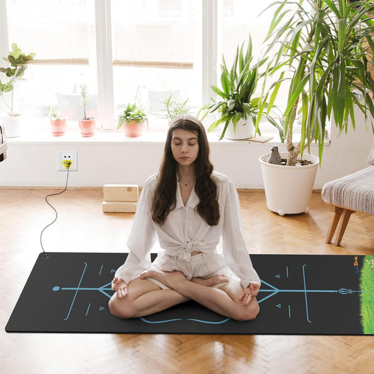 Grounding Yoga Mat, 72x24inch, Earthing Sleep Pad