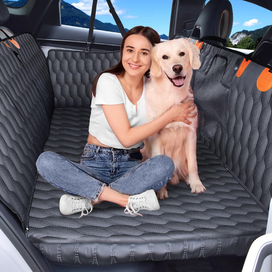 XL 3-in-1 Convertible PU Leather Dog Car Seat Extender & Booster Seat – 400lb Capacity