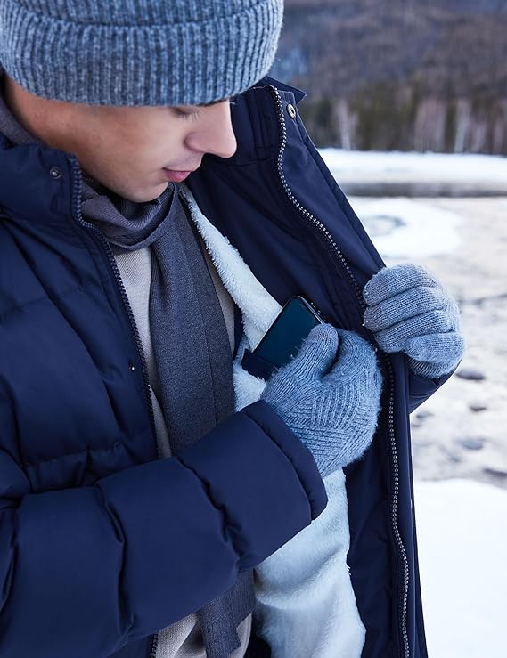 Winter Coats For Men Winter Jackets Water Resistant Warm Thicken Puffy