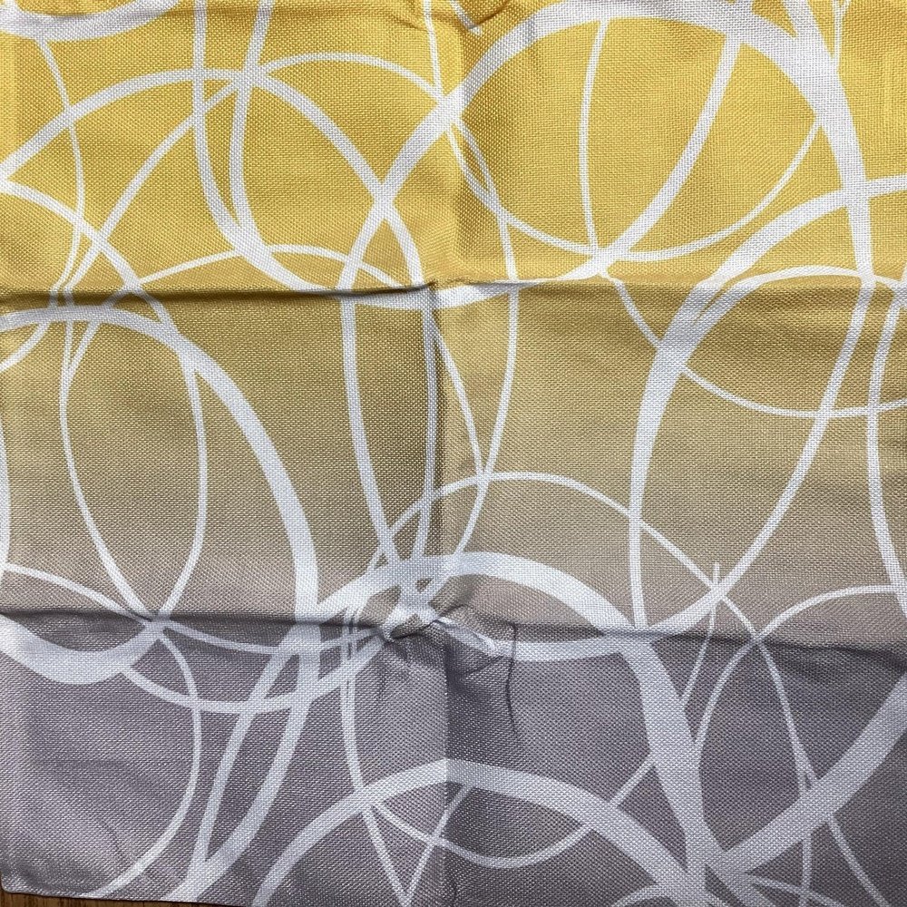 a close up of a piece of cloth with circles on it