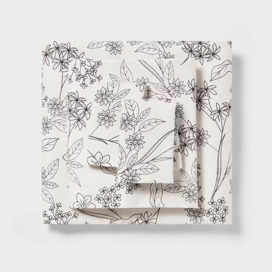Easy Care Cotton Blend Sateen Sheet Set