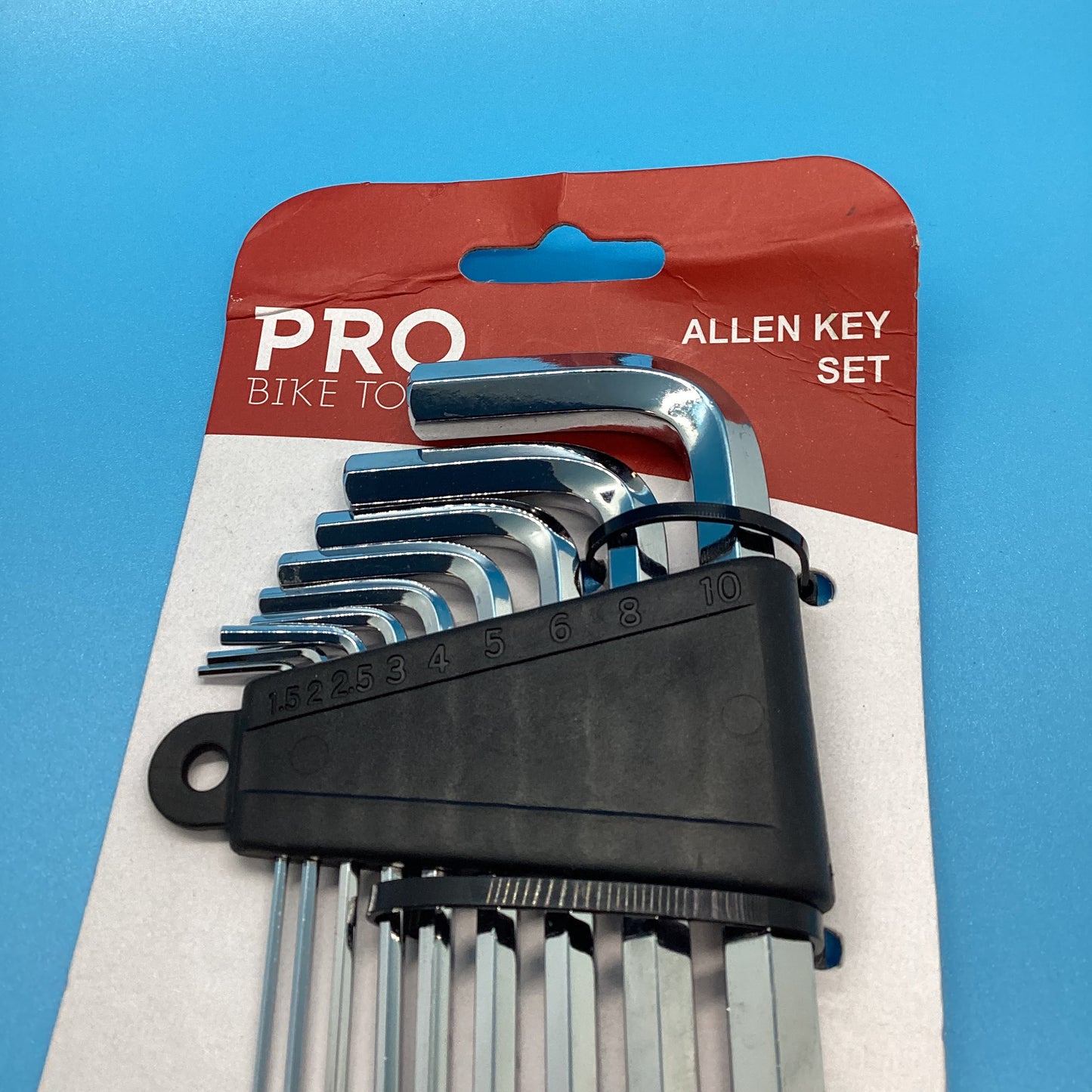 Pro Bike Tool Allen Key Set - T&S Outlets