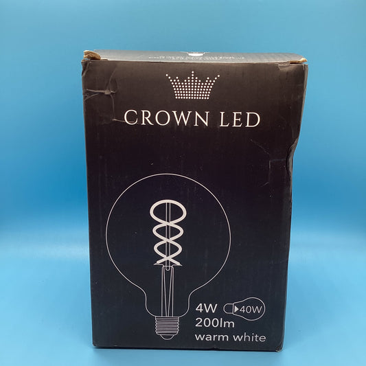 CROWN LED Vintage LED Edison Light Bulbs, 5W - T&S Outlets