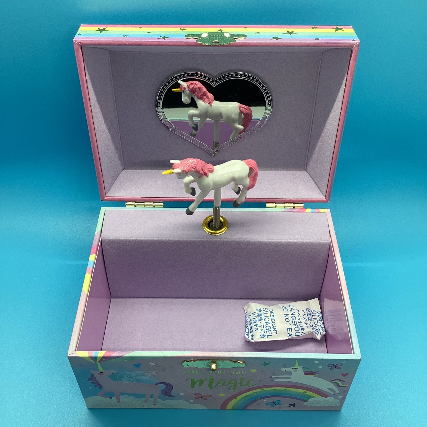 Jewelkeeper Girl's Musical Jewelry Storage Box - Cotton Candy Unicorn - T&S Outlets