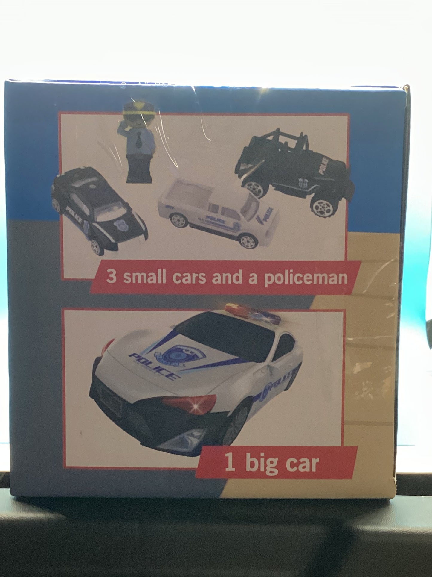 Dazmers Toys - Police Vehicle Storage Toy - T&S Outlets