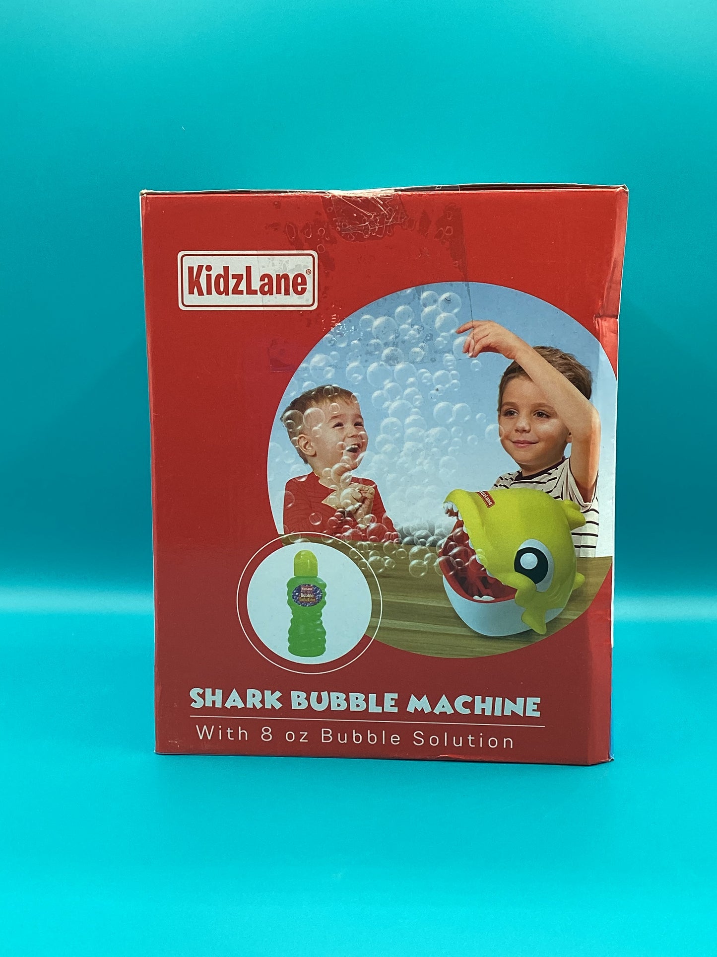 a box with a picture of two children on it