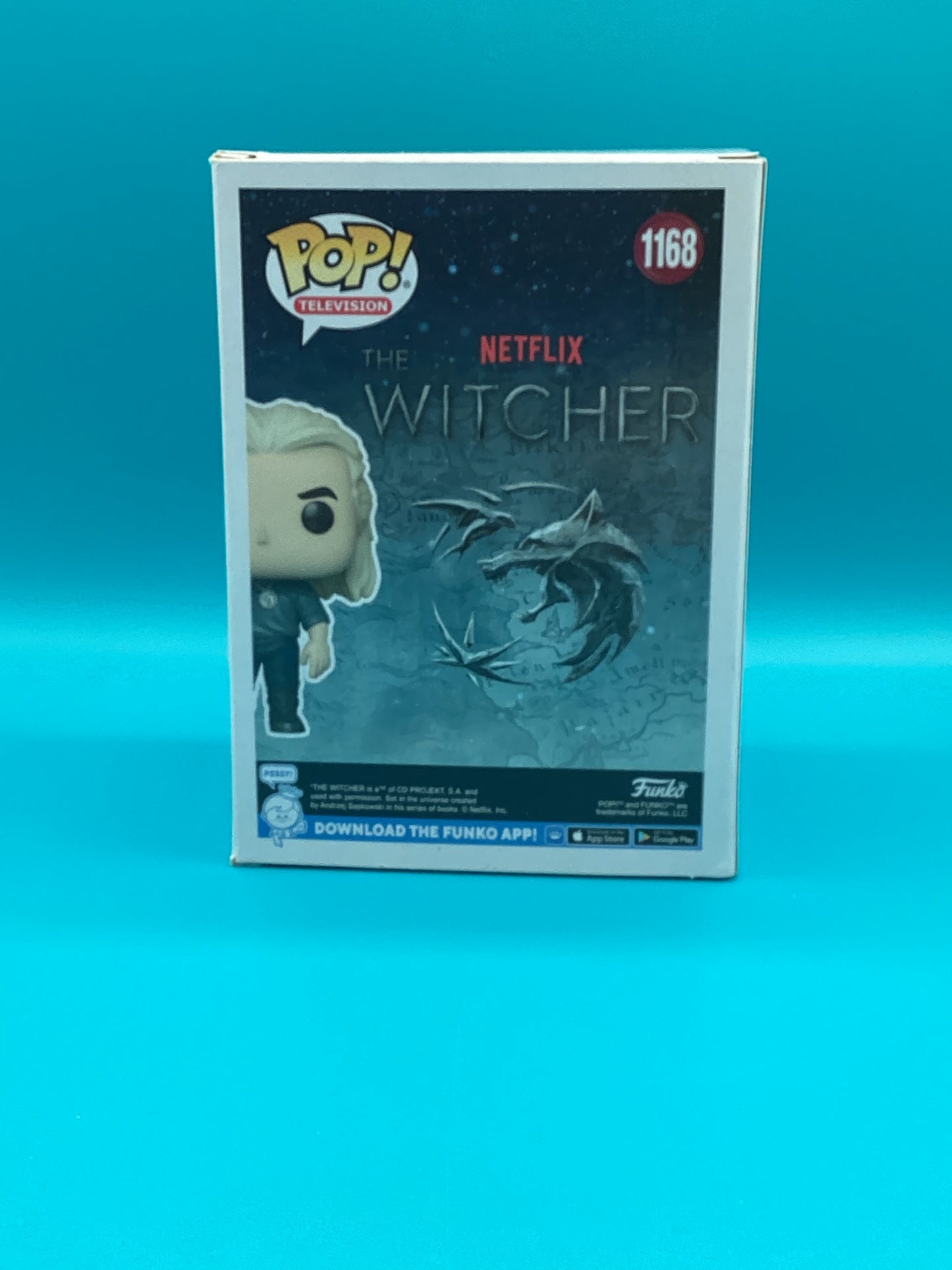 a box with a pop vinyl figure inside of it