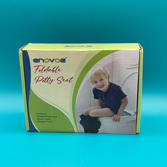 Enovoe Foldable Toddler Potty Seat - Portable Travel Potty Training Toilet Seat