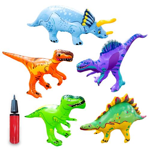 Inflatable Fun & Educational Dinosaur Toys Set - T&S Outlets