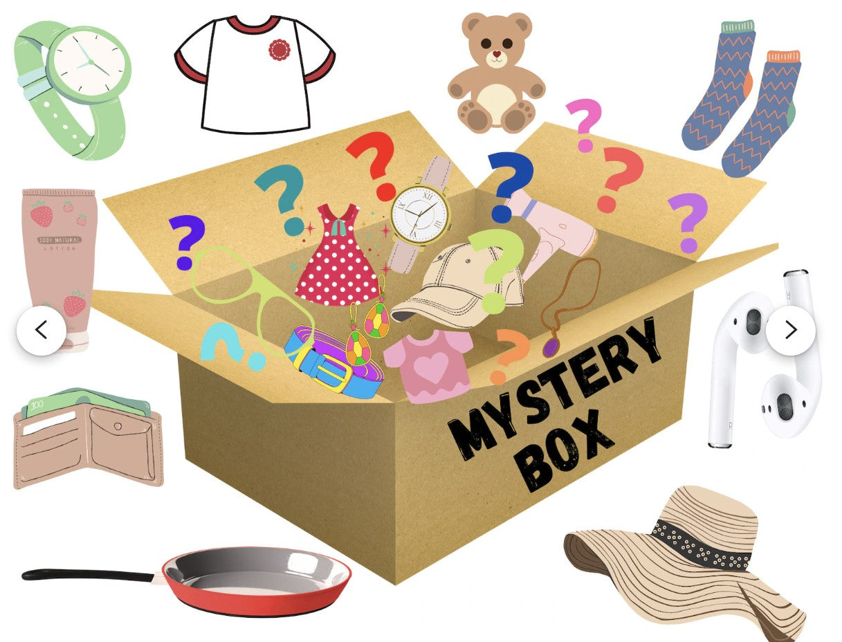 Fun Box Item containing 20 to 40 items. Items will be $1 or more.