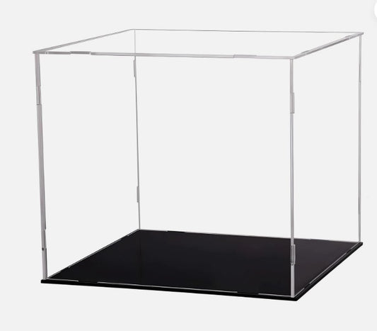 Evron Display Case for Collectibles Assemble Clear Acrylic Box