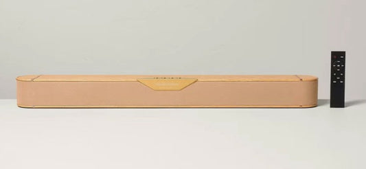 32" Wood & Brass Finish Dolby Digital Soundbar - Hearth & Hand