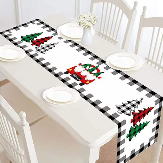 Fall Table Runner 72x13 inch Non-Slip Washable Linen Seasonal Decor - T&S Outlets