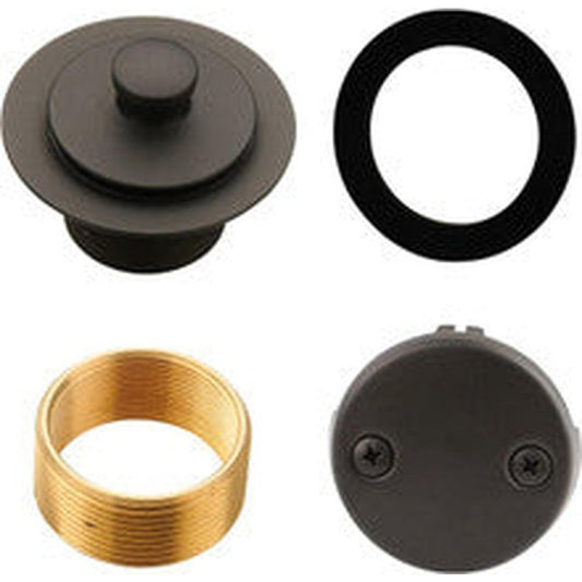 Oil Rubbed Bronze Tub Drain Lift &Turn Tub Trim Set - T&S Outlets