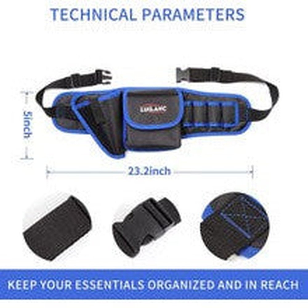 Luilanc Tool Waist Bag Belt Heavy Duty Construction - T&S Outlets